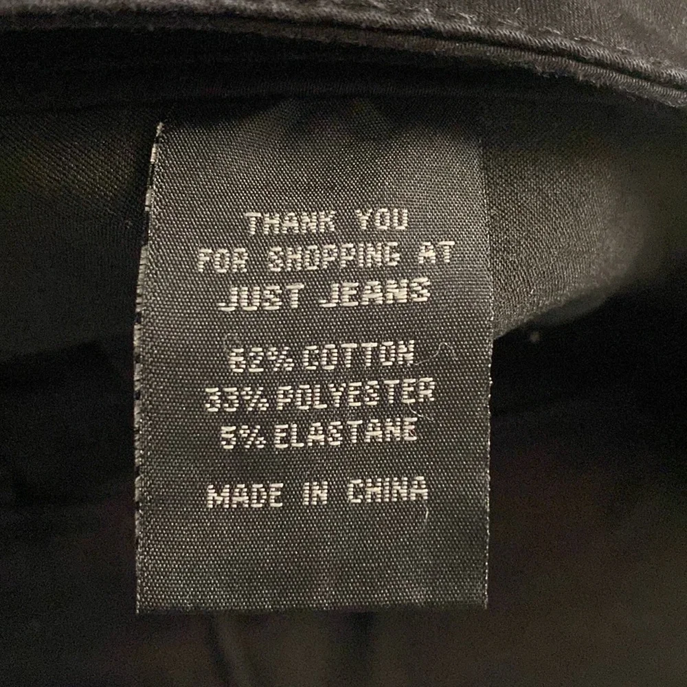 Just Jeans - Black Shorts - Size 12 - Picture 6 of 6
